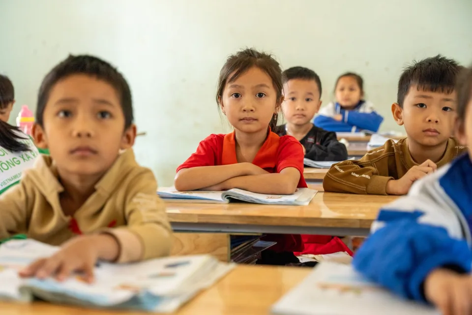Sinh viên học tiếng Anh tại Nguyễn Đăng Chung
